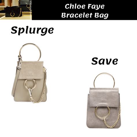 faye small bracelet bag dupe